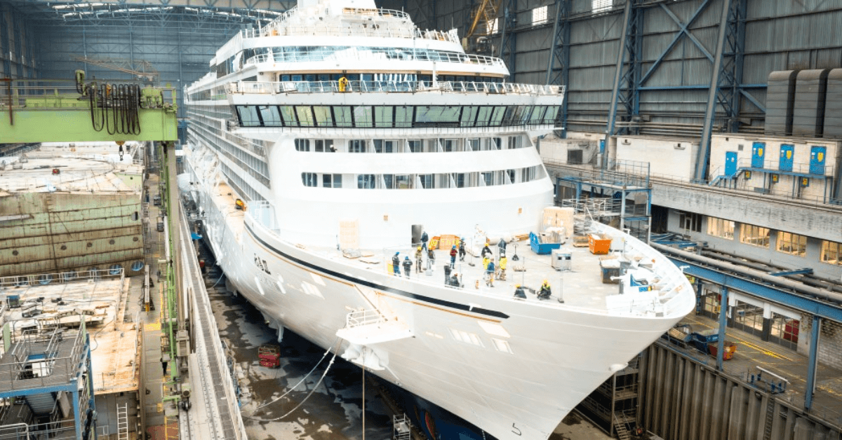 Meyer Werft Floats Out Japan’s First Cruise Ship Constructed After Over 3 A very long time