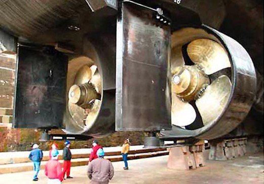 10 Largest Ship Propellers inside the World